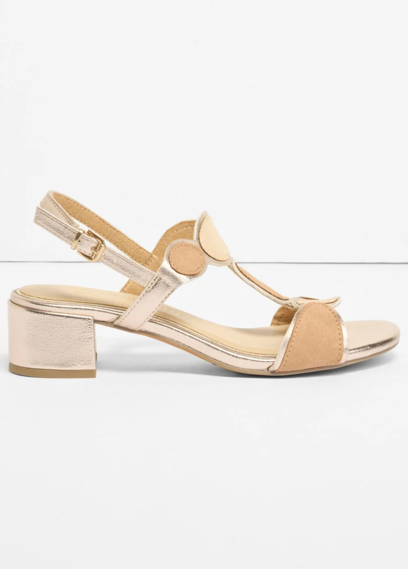 bonprix Marco Tozzi Sandalias Marco Tozzi Beige/marrón/oro