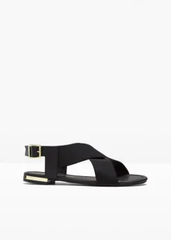 bonprix bonprix Sandalias planas Negro Online