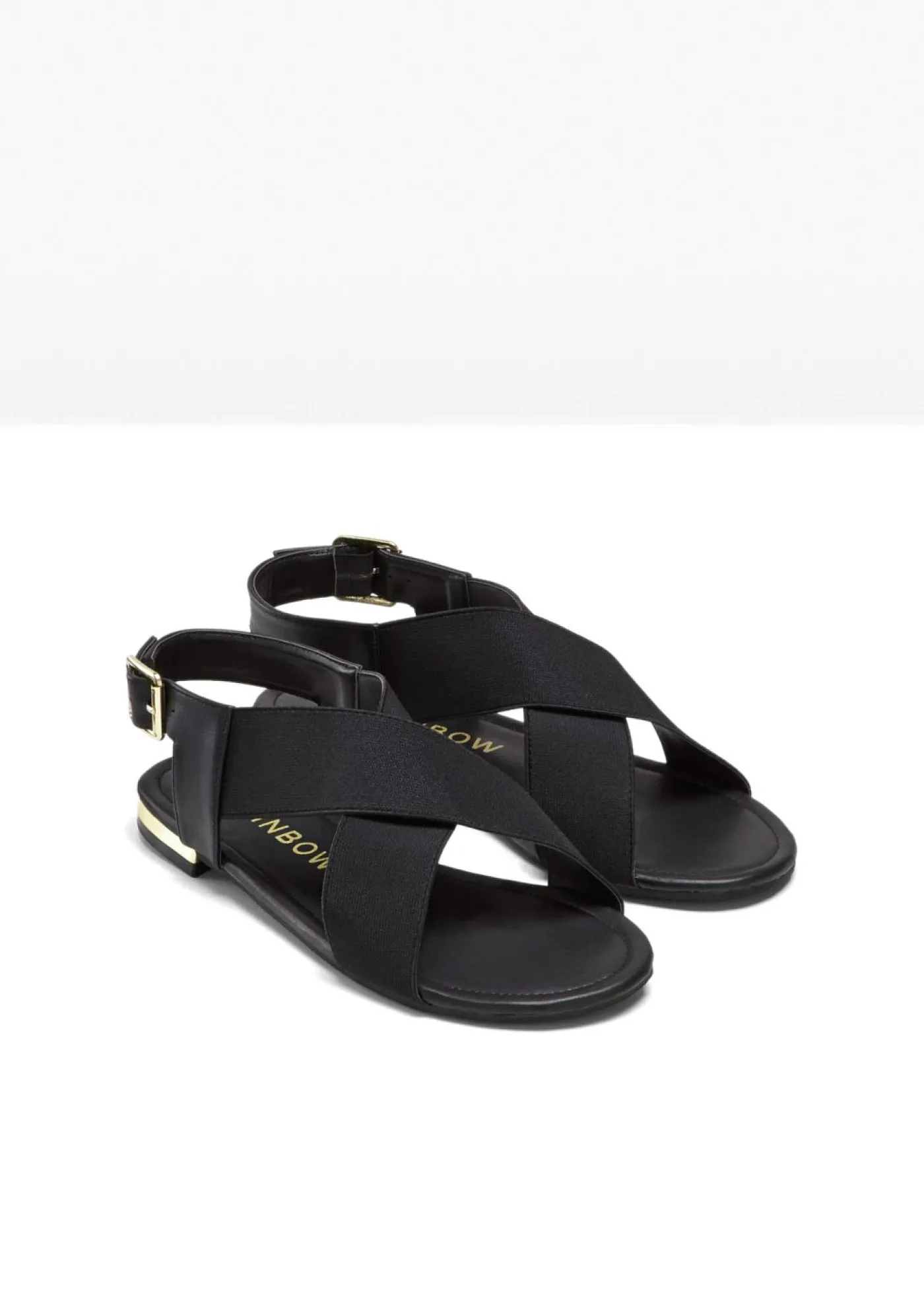 bonprix bonprix Sandalias planas Negro Online