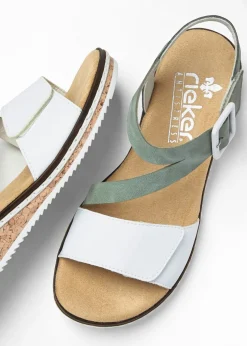 bonprix Rieker Sandalias Rieker Verde-blanco Outlet