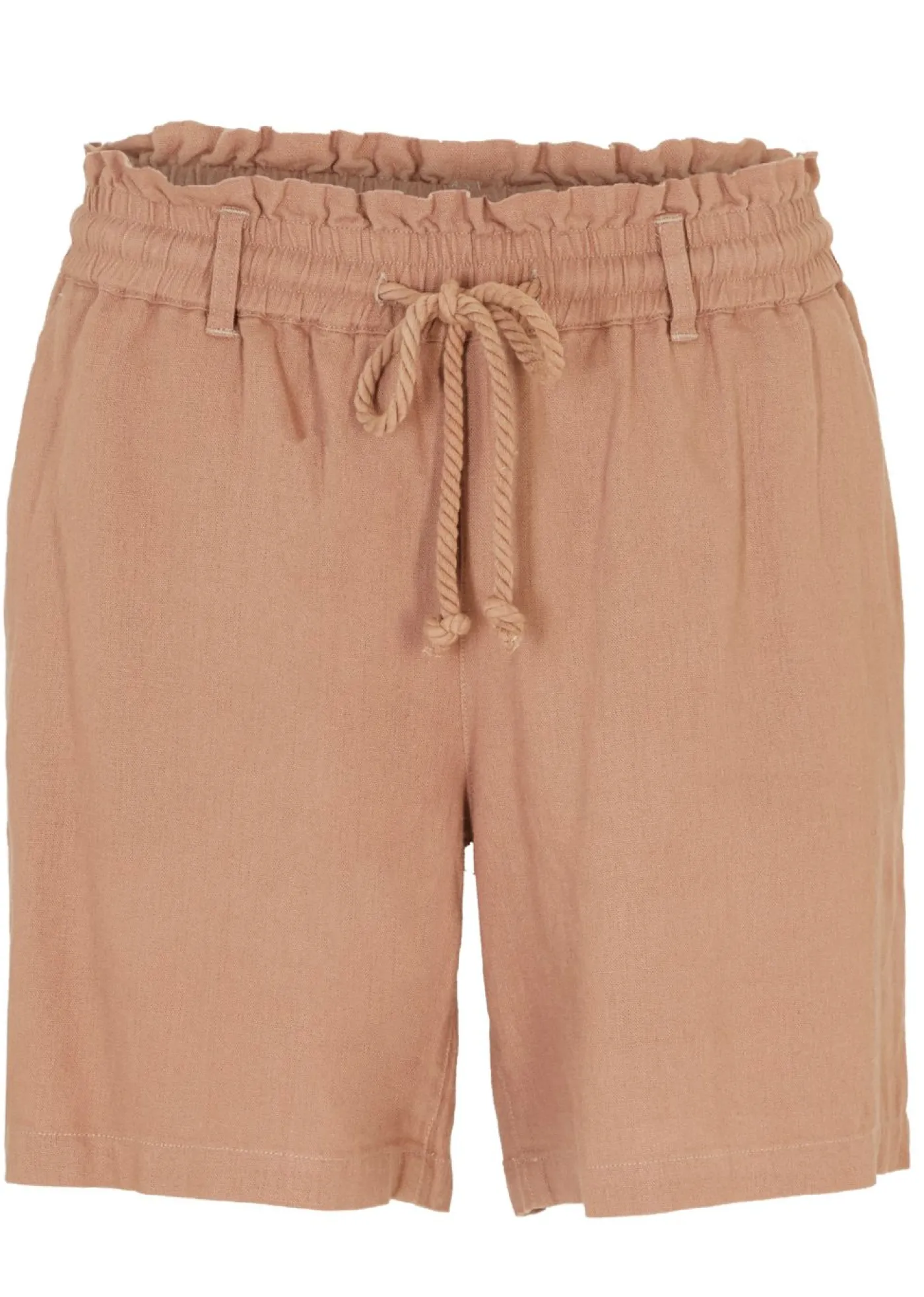 bonprix bonprix Shorts paperbag con lino arcilla