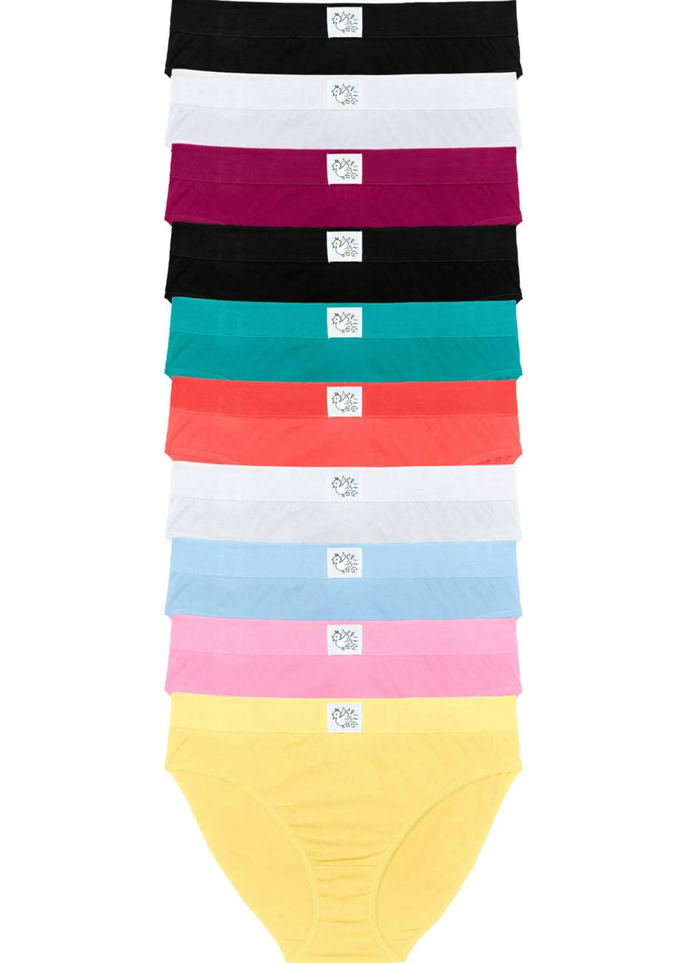 bonprix bonprix Slip (10 unidades) Multicolor-pastel New