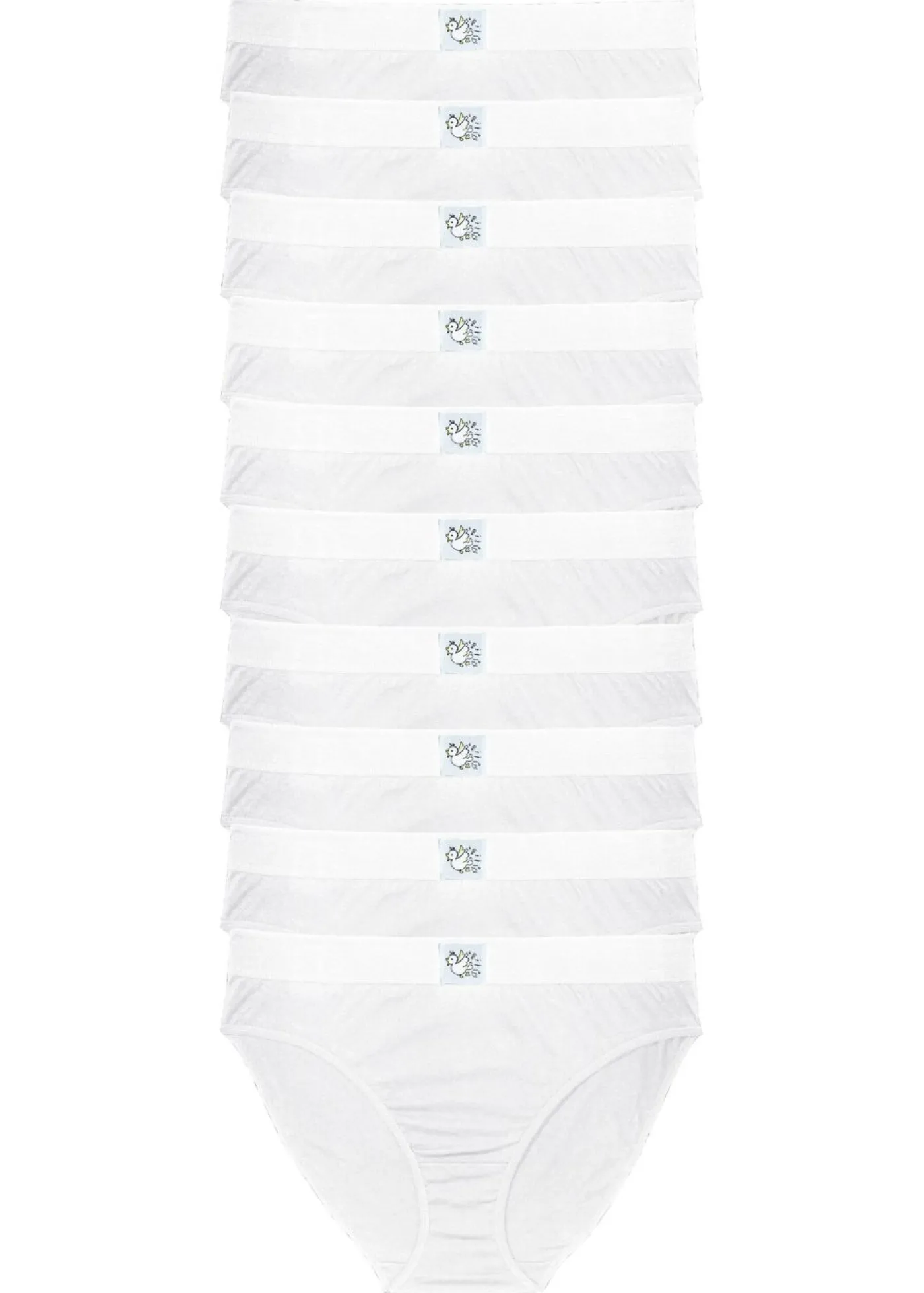 bonprix bonprix Slip (10 unidades) Blanco Hot