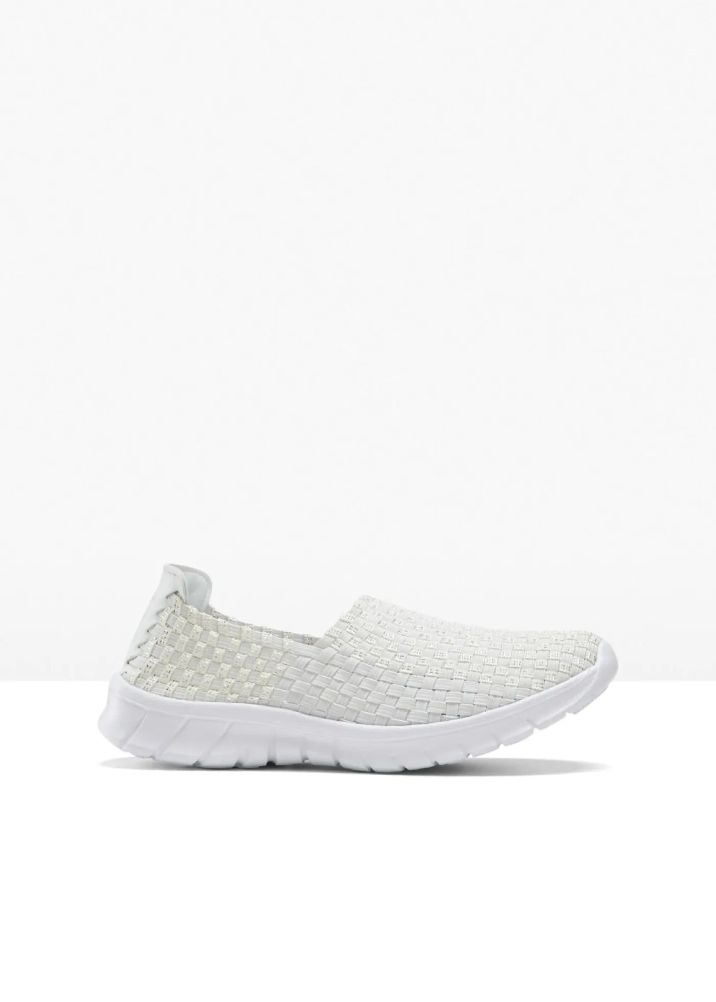 bonprix bonprix Slippers cómodos con suela flexible Blanco Outlet