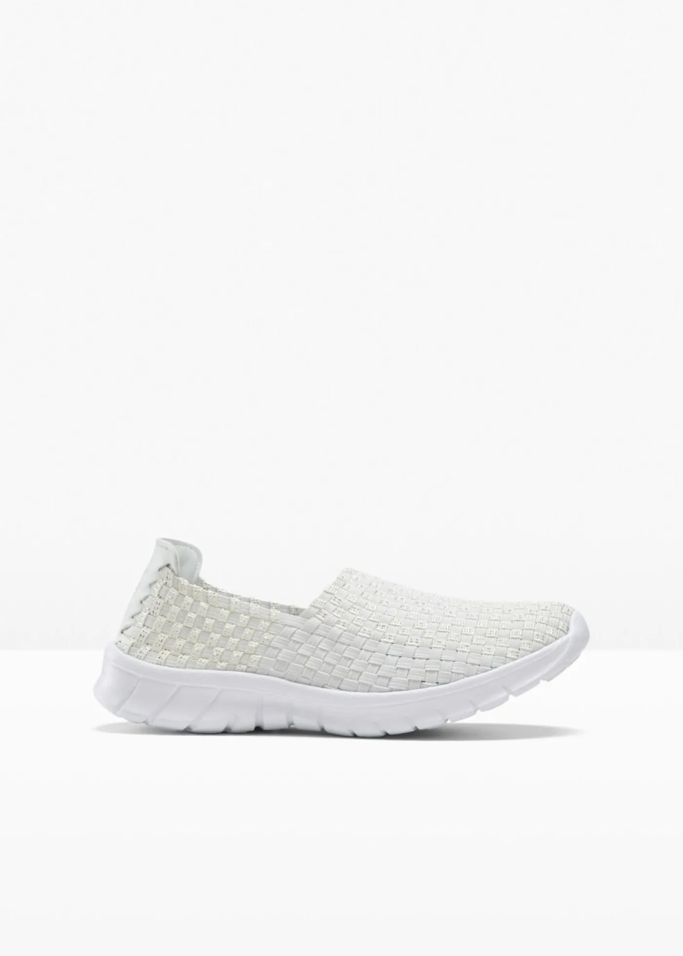 bonprix bonprix Slippers cómodos con suela flexible Blanco Outlet