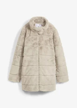 bonprix bonprix Suave chaqueta de pelo para durante y después del embarazo Gris claro Discount
