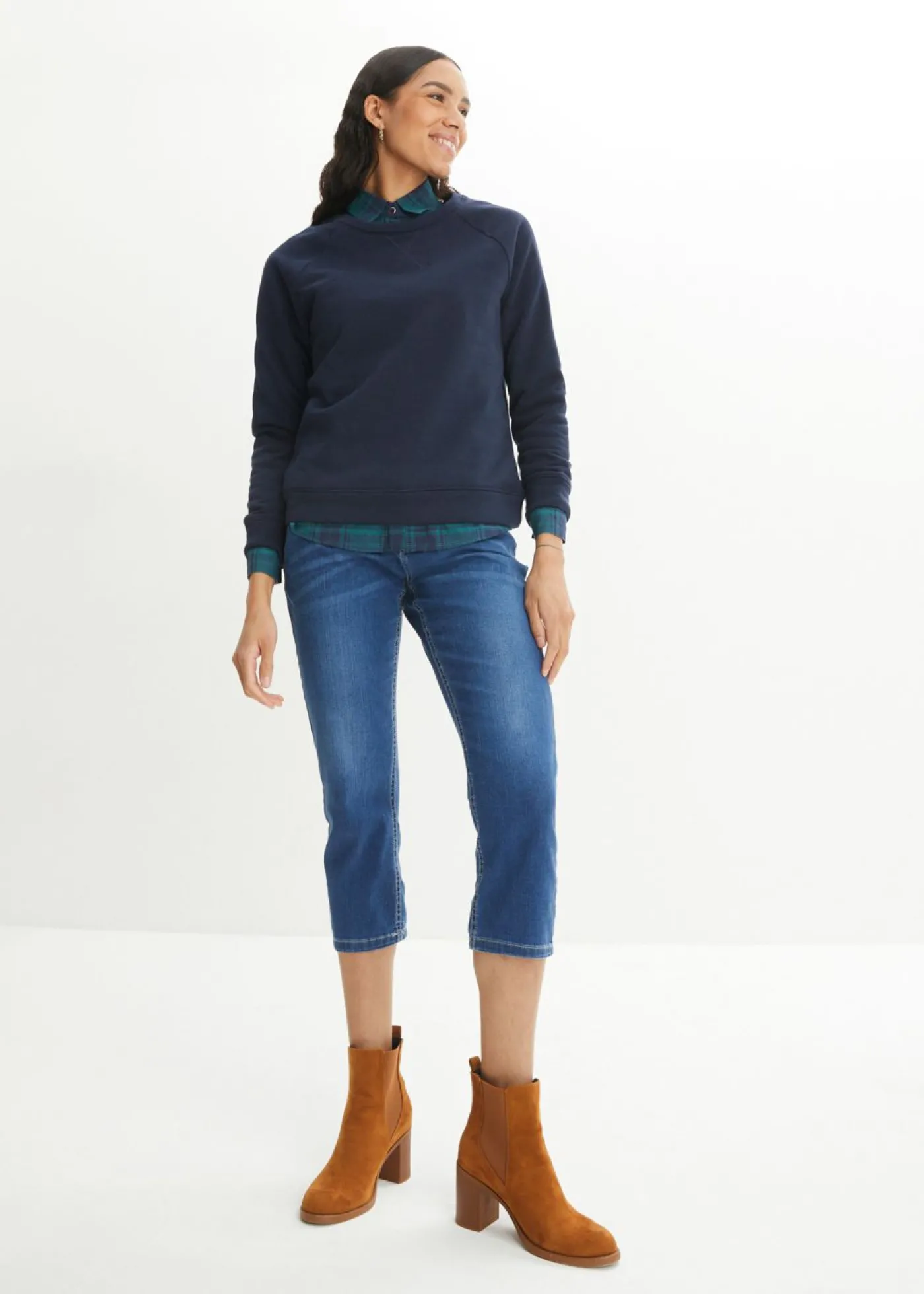 bonprix bonprix Sudadera Azul marino Clearance