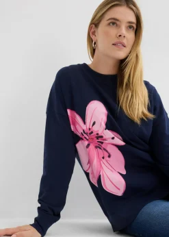 bonprix bonprix Sudadera Azul marino Sale