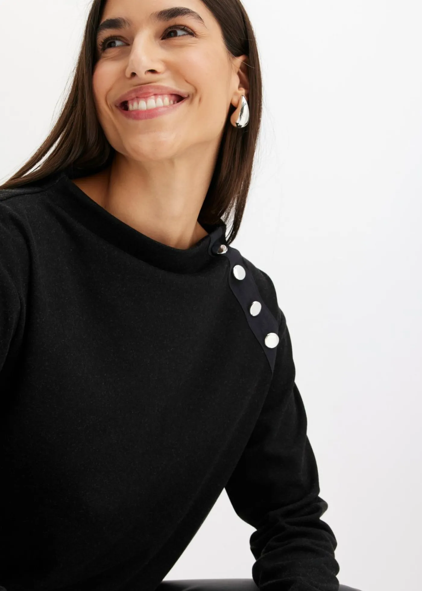 bonprix bonprix Sudadera Negro Sale