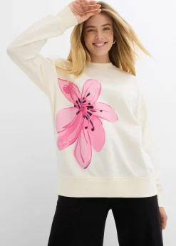 bonprix bonprix Sudadera Blanco-crema New