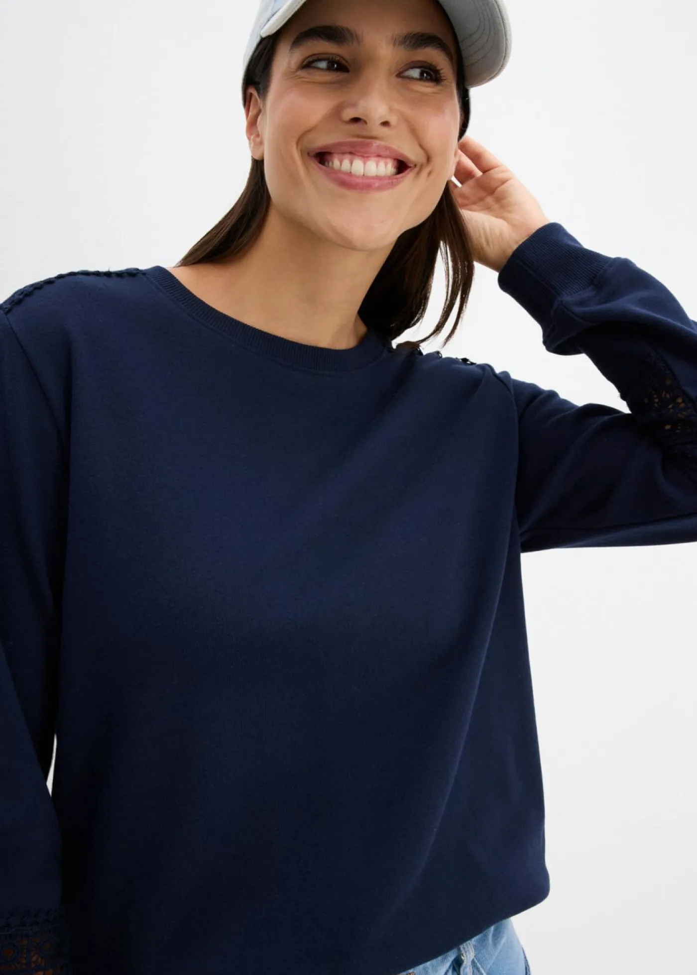 bonprix bonprix Sudadera Azul marino Outlet