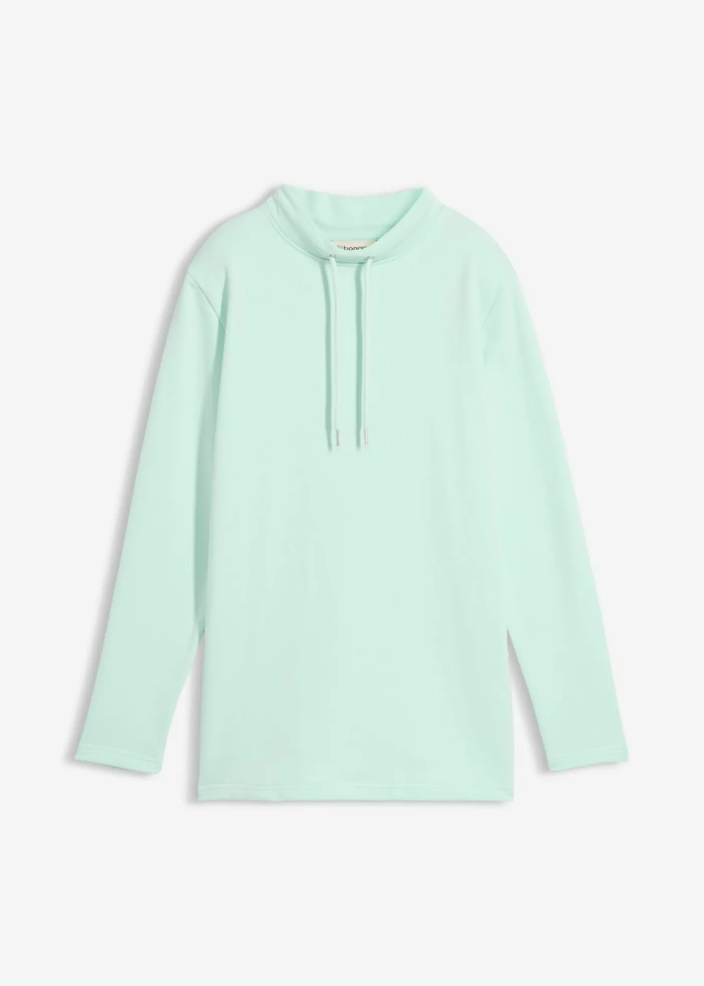 bonprix bonprix Sudadera con abertura Menta claro Outlet