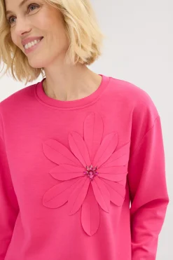 bonprix bonprix Sudadera con aplicación Pink lady Best