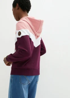 bonprix bonprix Sudadera con capucha morado intenso New