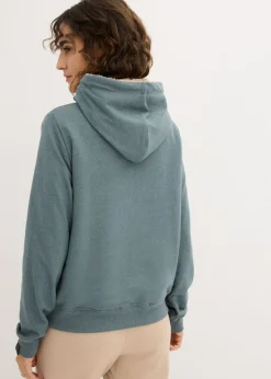 bonprix bonprix Sudadera con capucha Verde eucalipto New