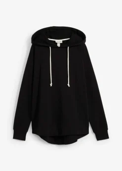 bonprix bonprix Sudadera con capucha Negro Clearance