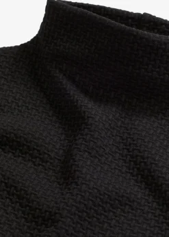 bonprix bonprix Sudadera con cuello alto Negro Online