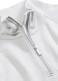 bonprix bonprix Sudadera de algodón orgánico puro Gris acero Discount