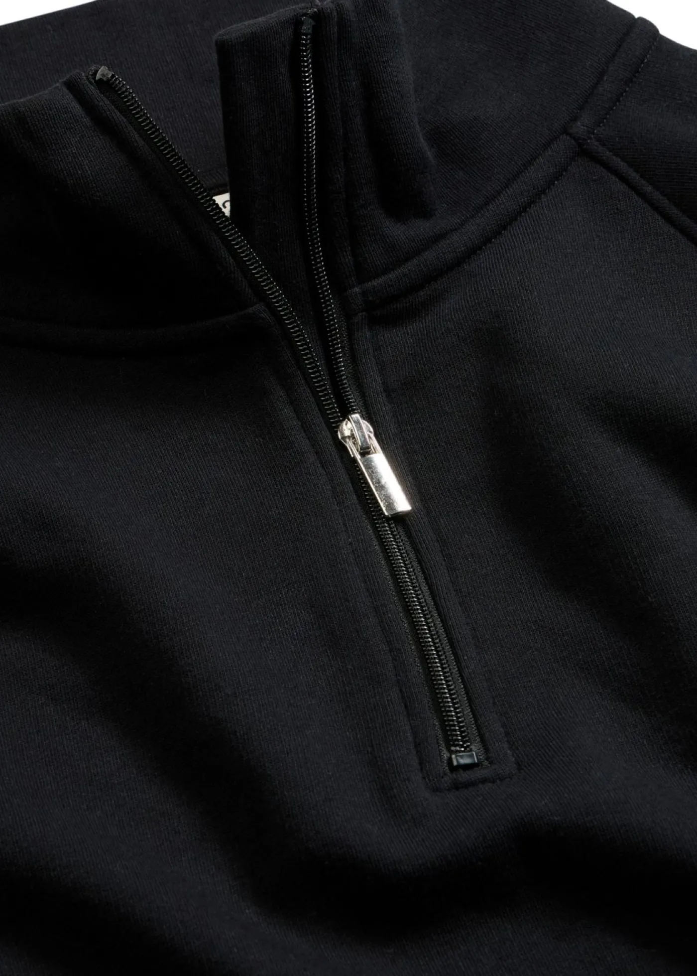 bonprix bonprix Sudadera de algodón orgánico puro Negro Best