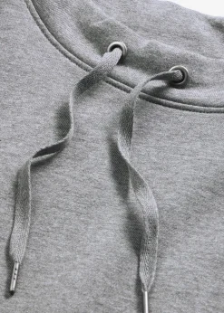 bonprix bonprix Sudadera de algodón orgánico puro gris jaspeado moteado Clearance