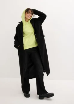 bonprix bonprix Sudadera de felpa suave Verde menta Hot