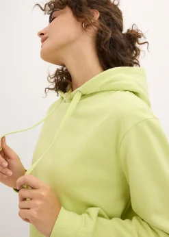 bonprix bonprix Sudadera de felpa suave Verde menta Hot