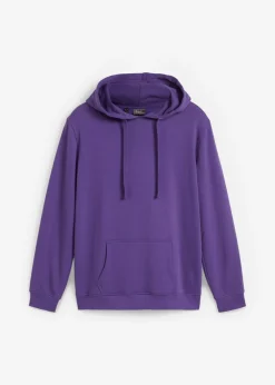 bonprix bonprix Sudadera de felpa suave Lila Discount