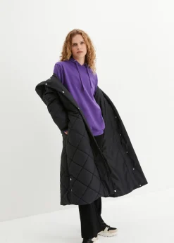 bonprix bonprix Sudadera de felpa suave Lila Discount