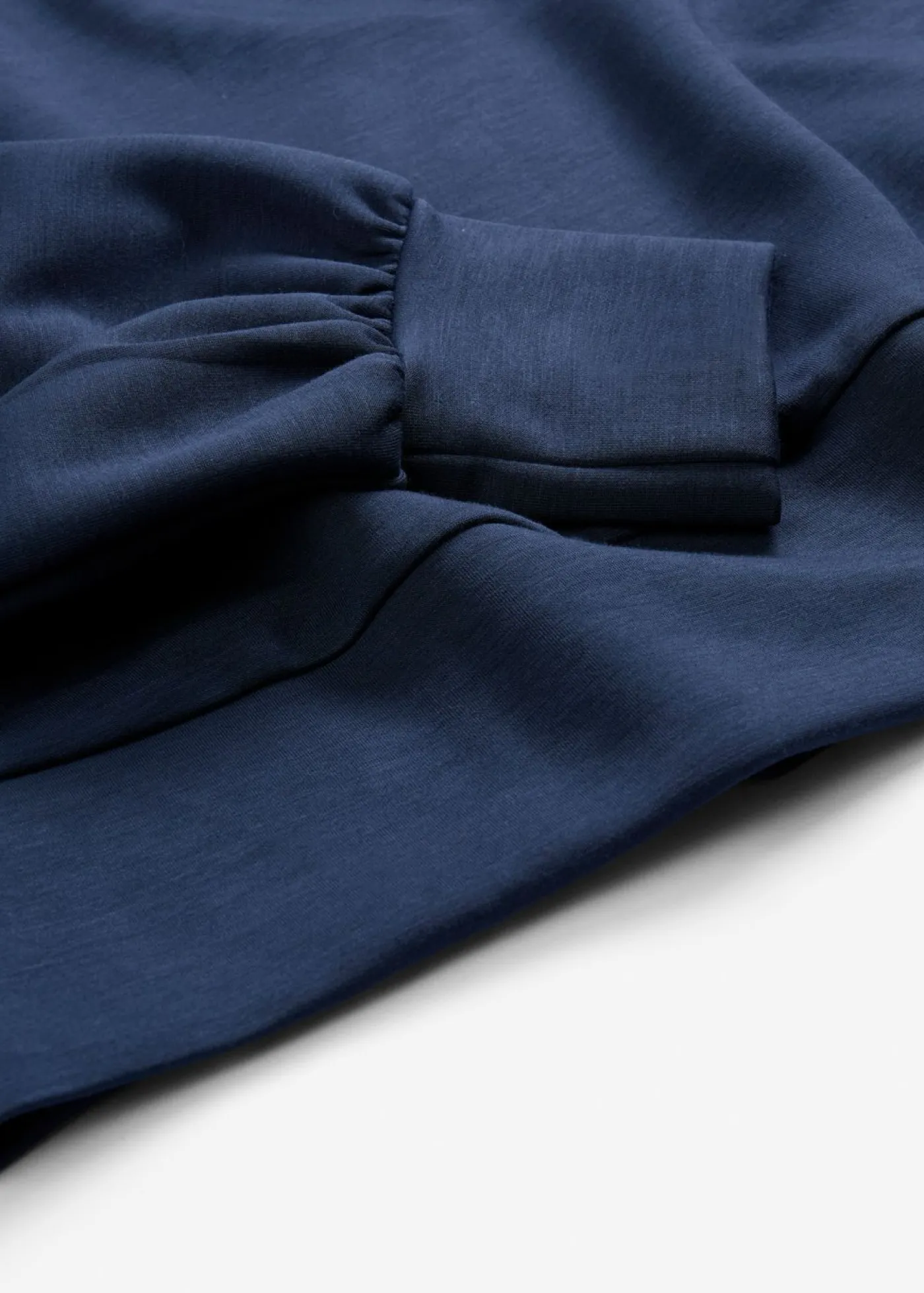 bonprix bonprix Sudadera de neopreno suave Azul marino