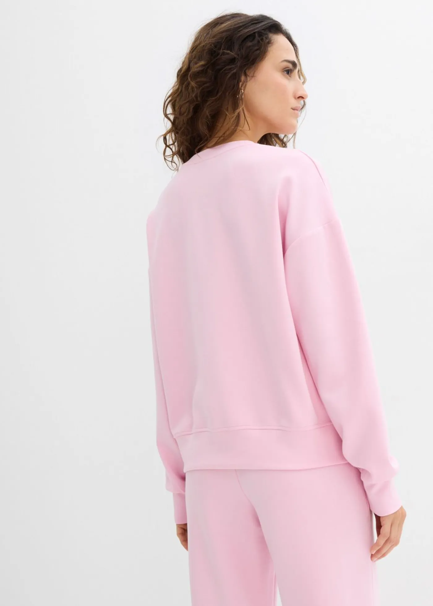 bonprix bonprix Sudadera de neopreno suave rosa cristal Hot