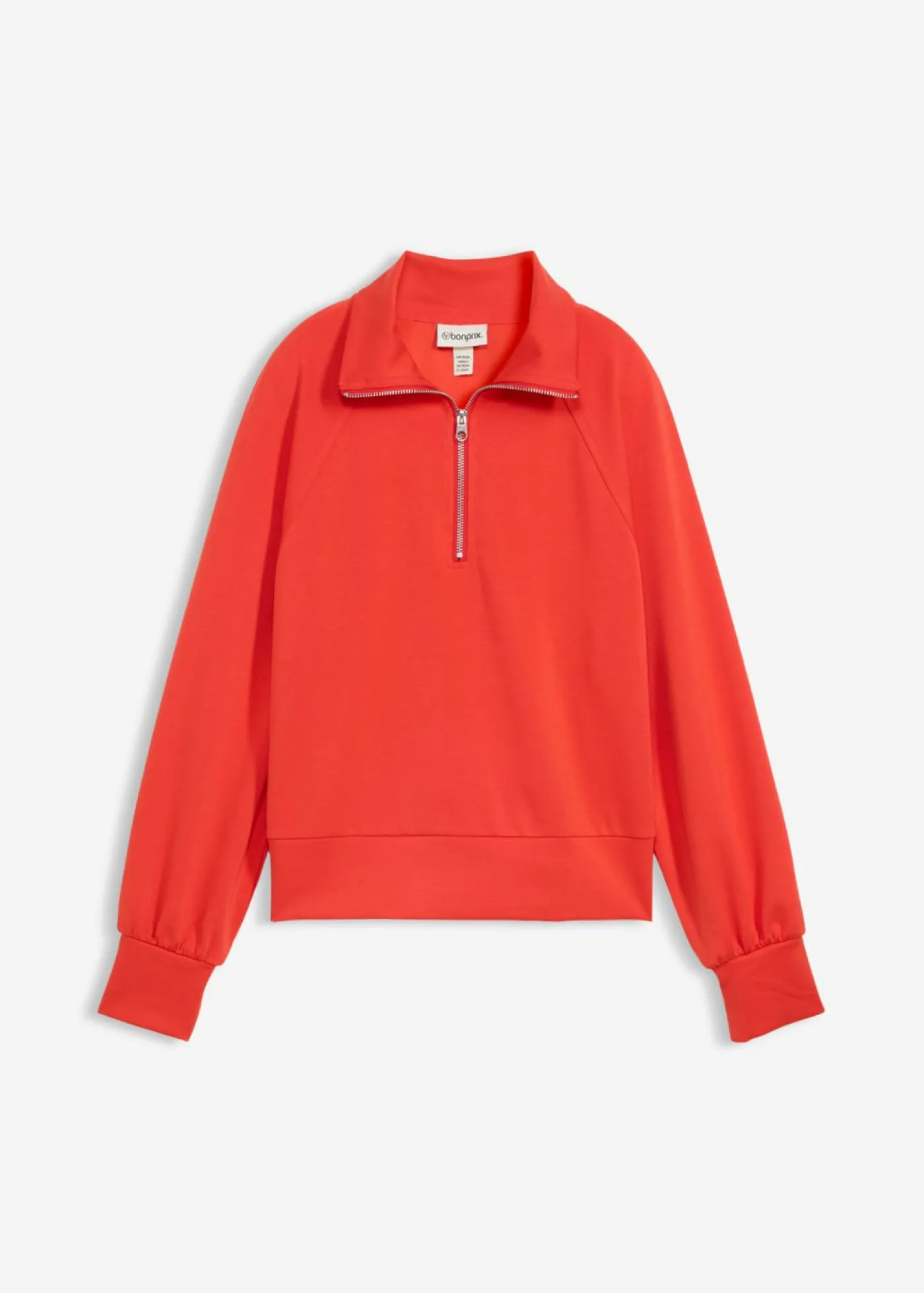 bonprix bonprix Sudadera de neopreno suave fresa Online