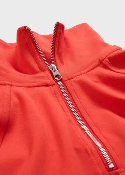 bonprix bonprix Sudadera de neopreno suave fresa Online