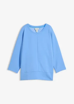 bonprix bonprix Sudadera de tejido estructurado azul provenzal