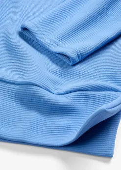 bonprix bonprix Sudadera de tejido estructurado azul provenzal