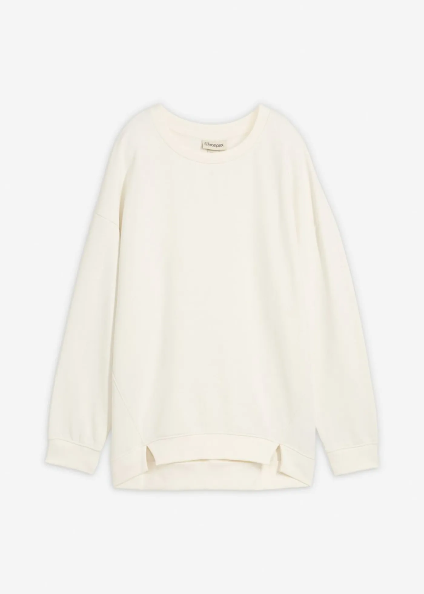 bonprix bonprix Sudadera holgada Blanco lana Outlet