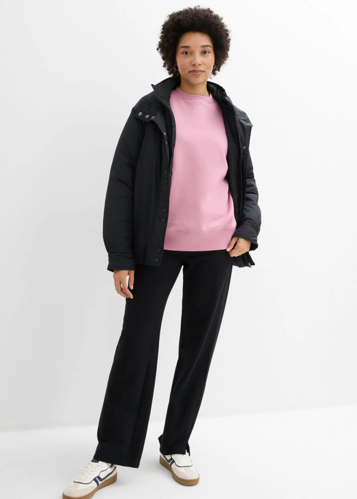 bonprix bonprix Sudadera holgada Malva Outlet