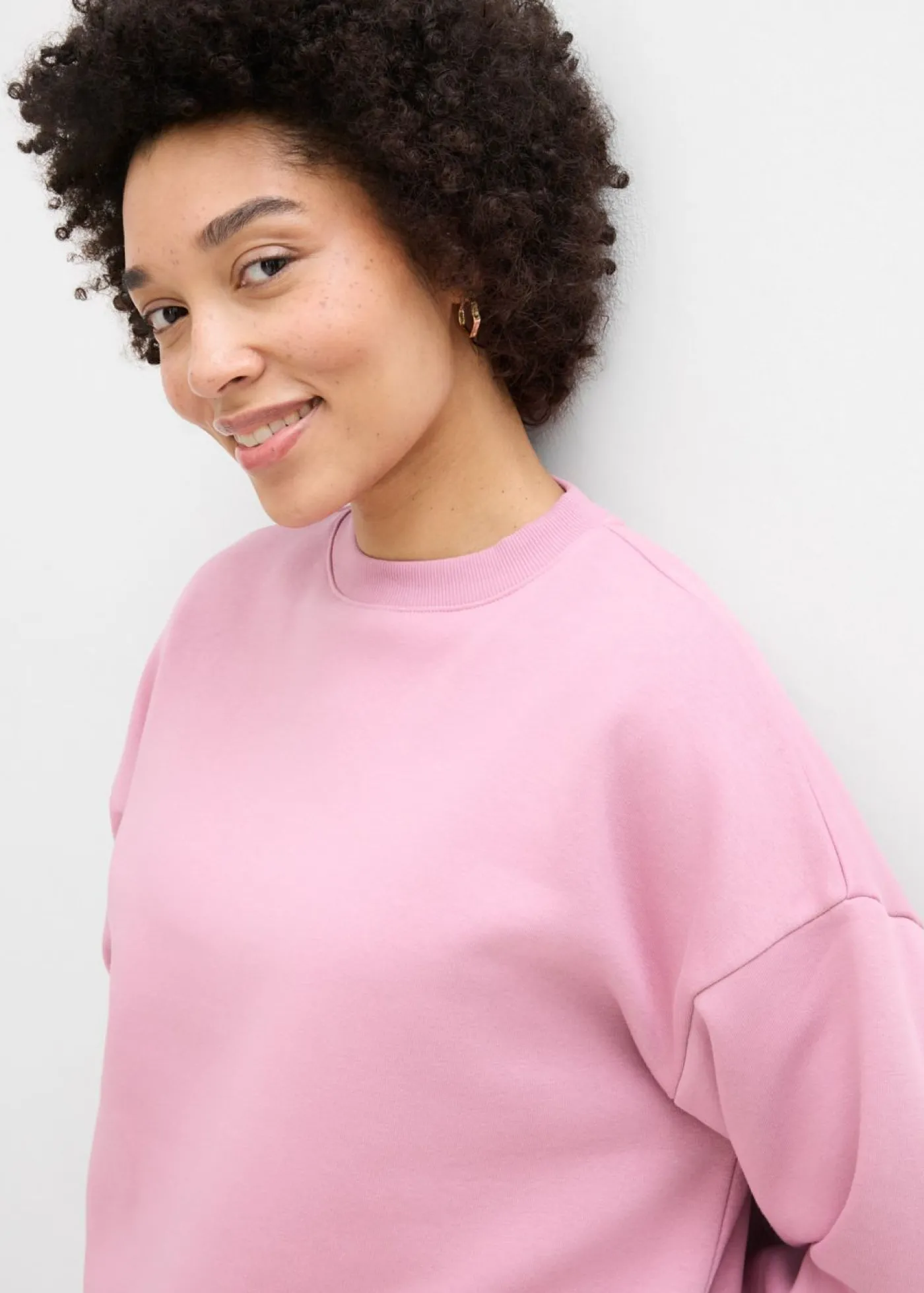 bonprix bonprix Sudadera holgada Malva Outlet