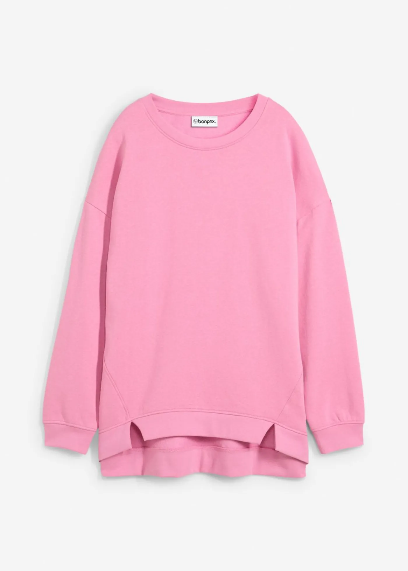 bonprix bonprix Sudadera holgada Rosa fucsia Online
