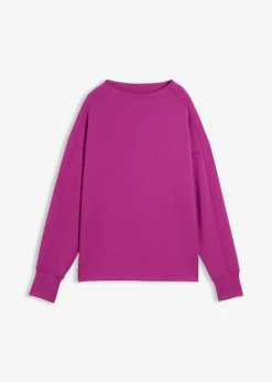 bonprix bonprix Sudadera holgada de neopreno suave Fucsia oscuro Best