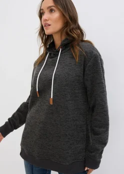 bonprix bonprix Sudadera larga antracita jaspeado moteado Best
