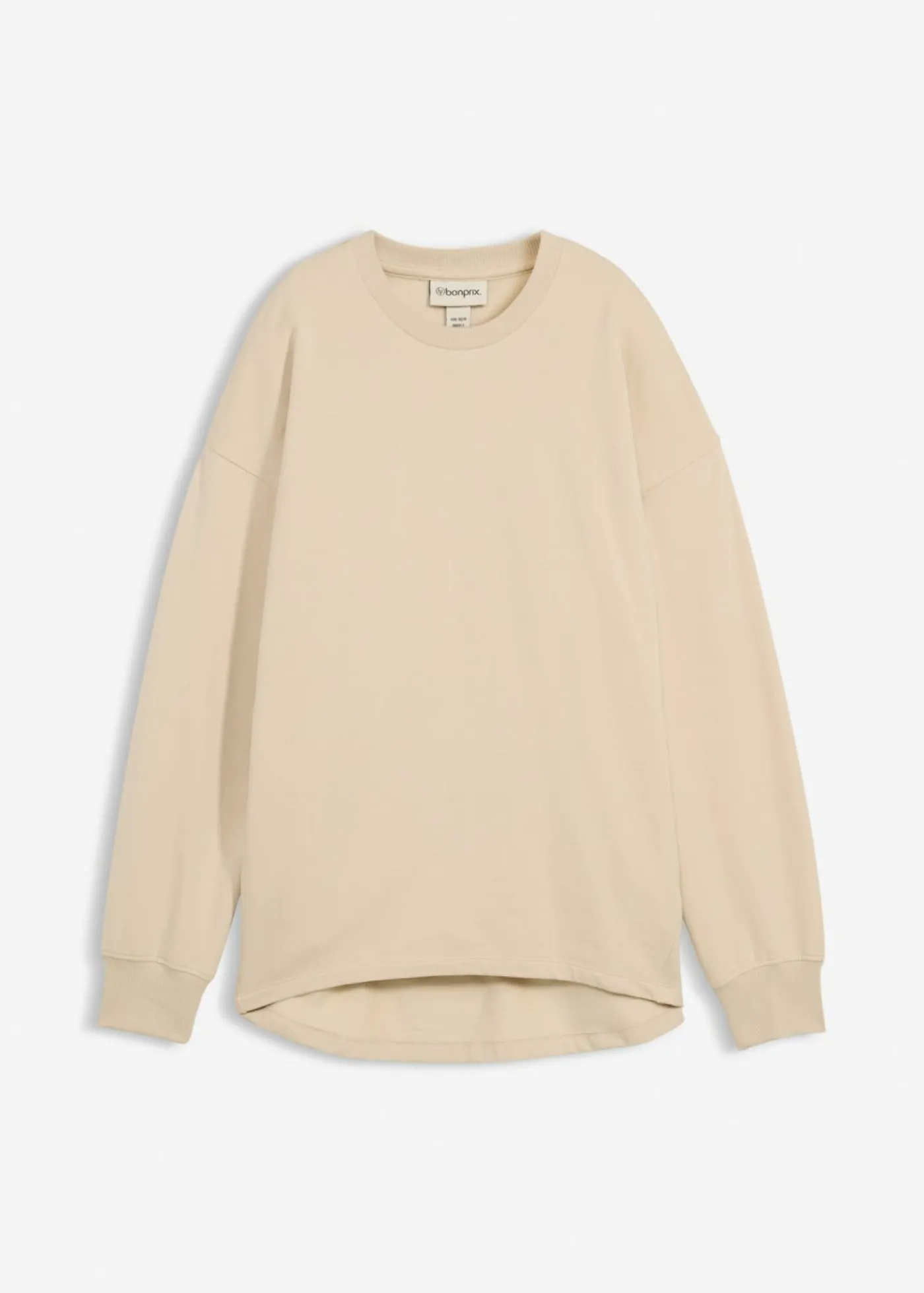 bonprix bonprix Sudadera oversize Arena claro Hot