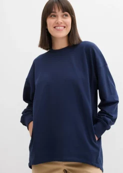 bonprix bonprix Sudadera oversize Azul marino Outlet