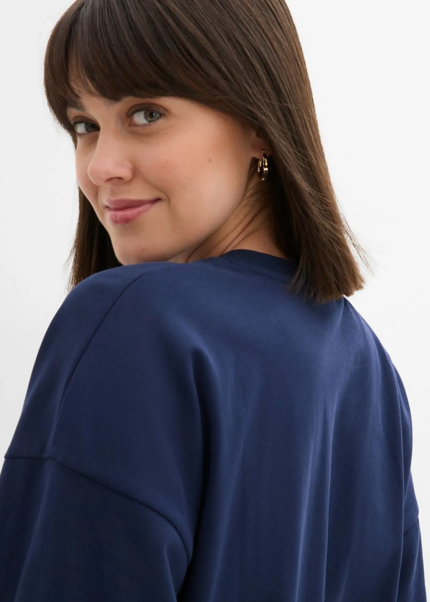 bonprix bonprix Sudadera oversize Azul marino Outlet