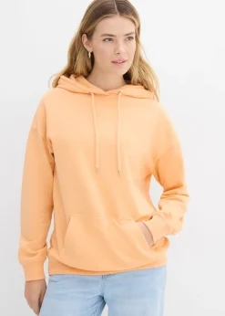 bonprix bonprix Sudadera oversize con capucha Papaya Sale