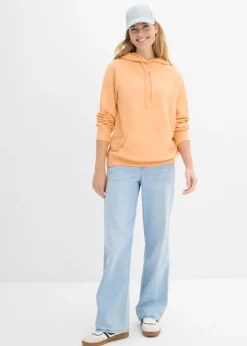 bonprix bonprix Sudadera oversize con capucha Papaya Sale