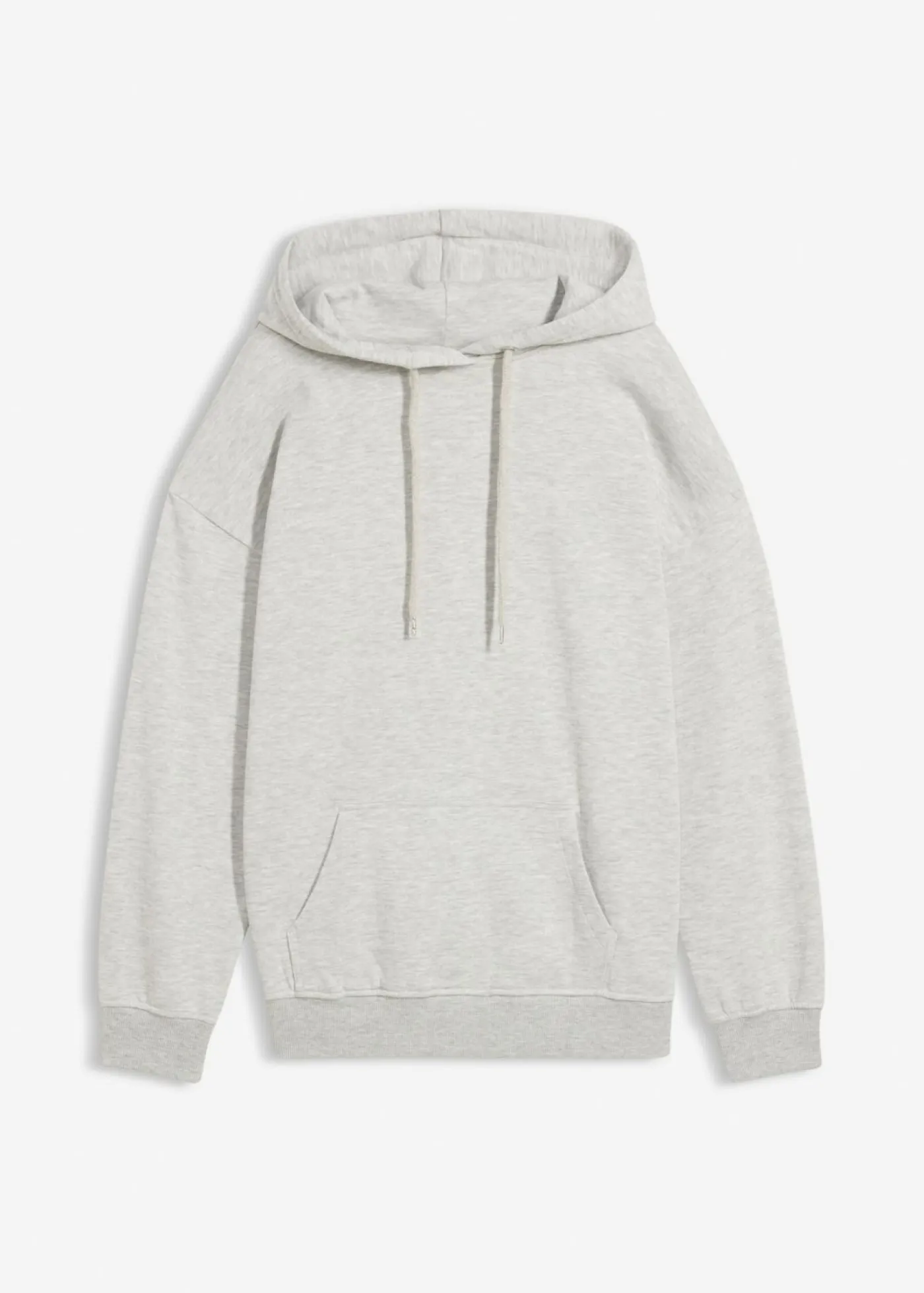 bonprix bonprix Sudadera oversize con capucha Gris claro jaspeado Best