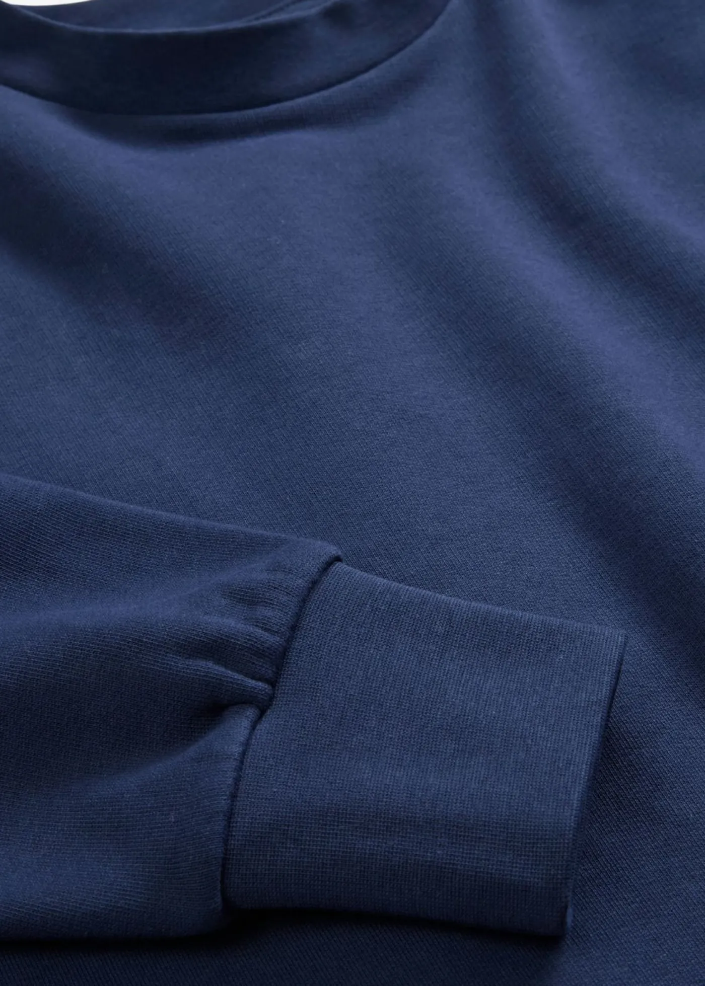 bonprix bonprix Sudadera oversize de algodón orgánico Azul marino Clearance