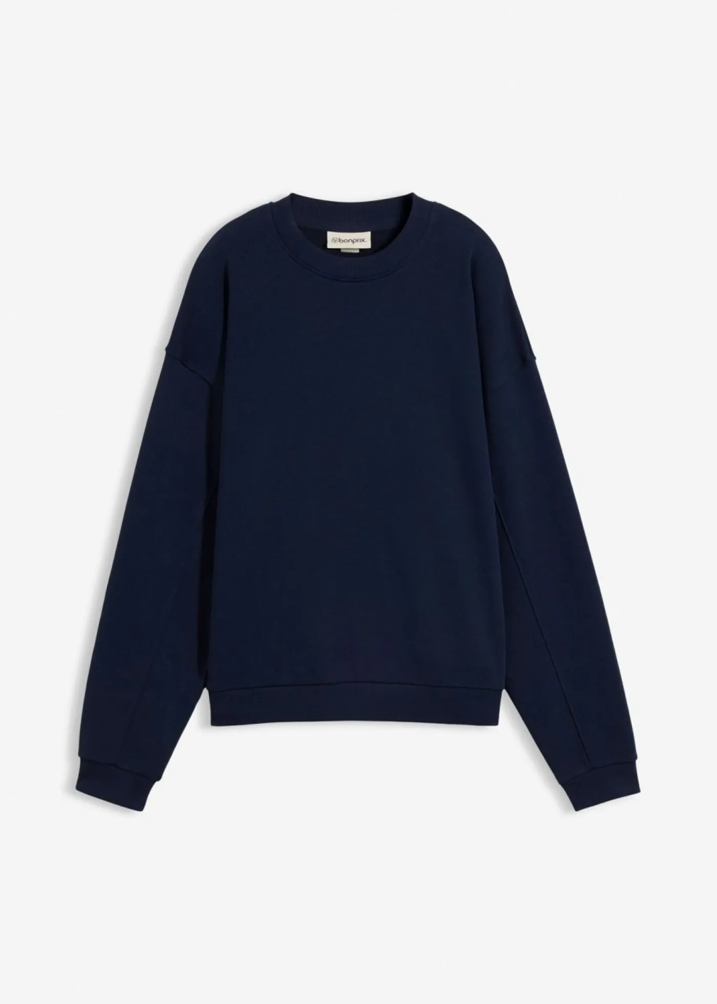 bonprix bonprix Sudadera oversize de algodón orgánico Azul marino Best