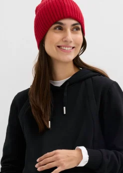 bonprix bonprix Sudadera premamá/de lactancia 2 en 1 de algodón orgánico puro Negro Clearance