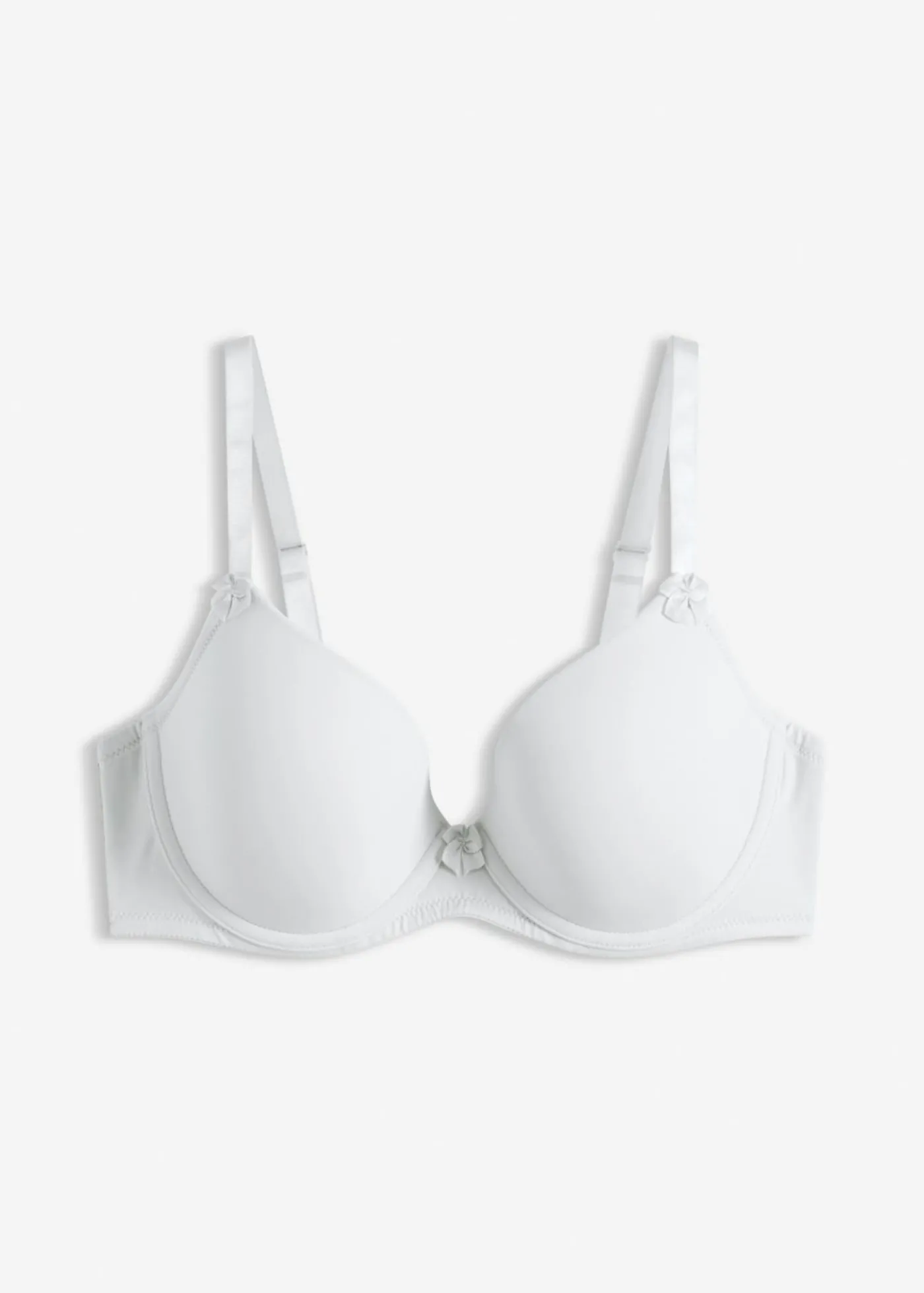 bonprix bonprix Sujetador con aros Azul-crema Discount